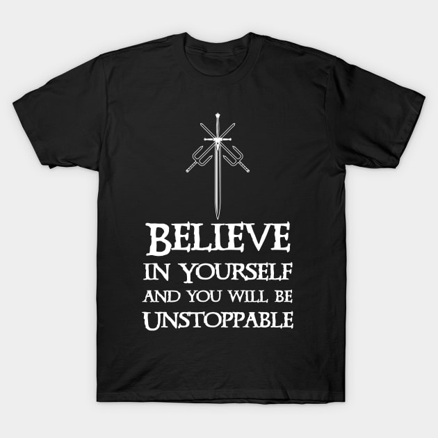 Believe In Yourself T-Shirt by Kayllisti